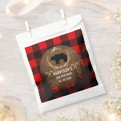 Aangepaste Lumberjack Birthday Bedankzakje (Geknipt)