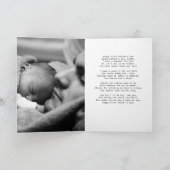 Aangepaste Lumberjack red first fathers day Kaart (Binnen)