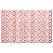 Aangepaste Luna Terrier in Red Fabric Stof (Yard (91,4 cm))