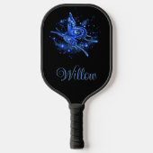 Aangepaste Lunar Moth Pickleball Paddle (Voorkant)