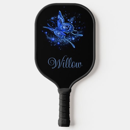 Aangepaste Lunar Moth Pickleball Paddle (Achterkant)