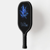 Aangepaste Lunar Moth Pickleball Paddle (Links)
