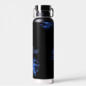 Aangepaste Lunar Moth Waterfles (Achterkant)