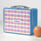 Aangepaste lunchboxen Donut Pattern (In situ)