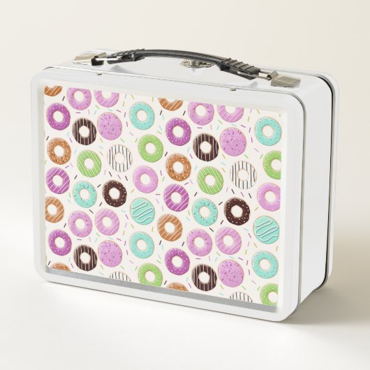Aangepaste lunchboxen Donut Pattern (Achterkant)