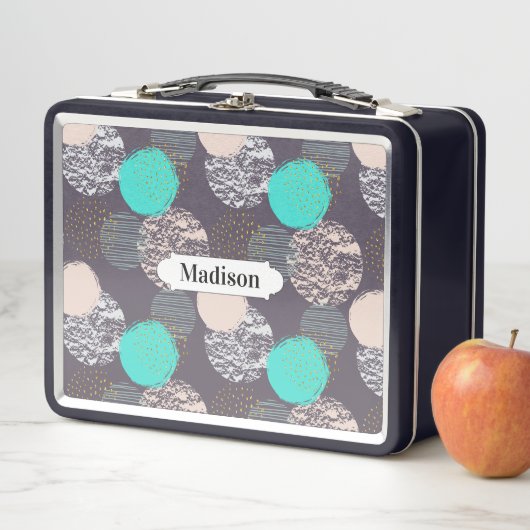 Aangepaste lunchboxen voor abstracte cirkels Patro (In situ)