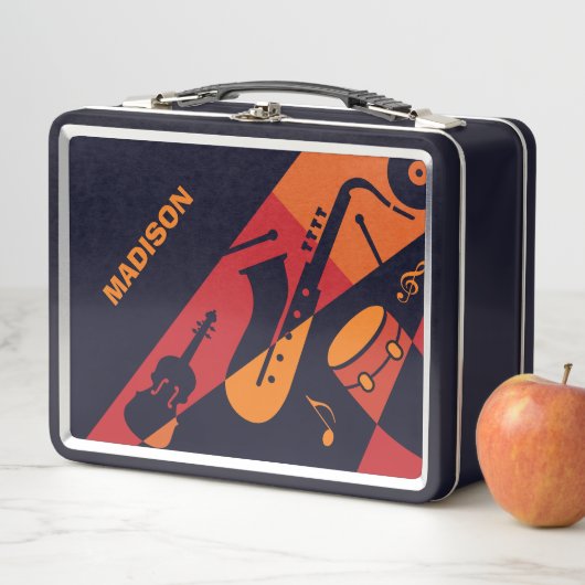 Aangepaste lunchvakken voor abstracte muziek (In situ)