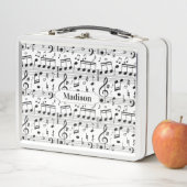 Aangepaste lunchvakken voor Music Pattern (In situ)