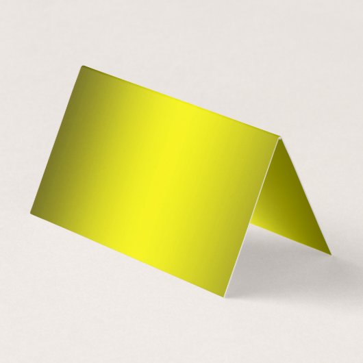 Aangepaste luxe bronzen metalen folie visitekaartje (Achterkant)