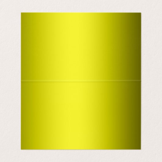 Aangepaste luxe bronzen metalen folie visitekaartje (Binnenkant ongevouwen)