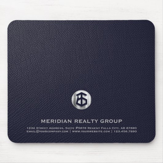 Aangepaste luxe Logo Muismat (Voorkant)