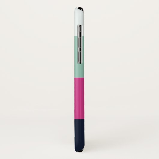 Aangepaste luxe stripes Case-Mate iPhone case (Achterkant/links)