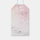 Aangepaste luxemmarmer cadeaulabel (Voorkant)