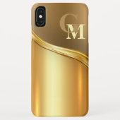 Aangepaste Luxury look Modern Golden Case-Mate iPhone Case (Achterkant)