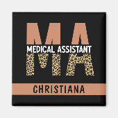 Aangepaste MA Medical Assistant-lade afdrukken Magneet (Voorkant)