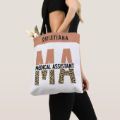 Aangepaste MA Medical Assistant-lade afdrukken Tote Bag (Dichtbij)