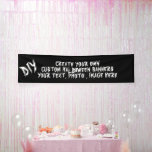 Aangepaste Maak uw eigen bannerbrieven gepersonali Spandoek<br><div class="desc">DIY Creëer Uw eigen aangepaste gepersonaliseerde Halloween decoratie Party Banner. Aangepaste Halloween Kostuum Party Banners - Ontwerp uw eigen banner. Gepersonaliseerde feestdecoraties voor halloween, feestdagen kerst, verjaardag, Verloving. Custom Make Your Own Banner Letters Gepersonaliseerde Party Decorations voor Verjaardag Verloving Hen Do Stag Night Baby Vrijgezellenfeest Jubileum Creëer de Perfecte Sfeer:...</div>
