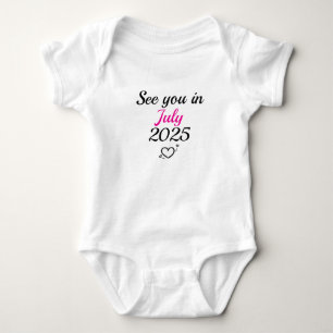 Aangepaste Maand, Tot ziens in 2025 Baby Newborn Romper