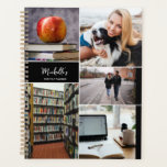 Aangepaste maandelijkse planner voor persoonlijke<br><div class="desc">Blijf georganiseerd en geïnspireerd met de gepersonaliseerde fotocollage op maat gemaakte maandelijkse planner. Met deze planner kunt u een persoonlijk tintje toevoegen door de voorkant aan te passen met uw eigen foto's en naam, waardoor een echt unieke en betekenisvolle planner ontstaat. Met de functie voor fotocollage kunt u uw favoriete...</div>