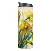 Aangepaste maart Daffodil Tumbler 16oz Gift Thermosbeker (Geroteerd rechts)
