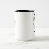 Aangepaste maart geboortebloem - Gepersonaliseerde Mok (Midden)