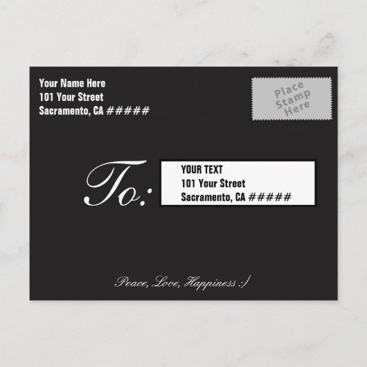 Aangepaste maart tot huwelijk sparen de Datum Aankondigingskaart (Achterkant)