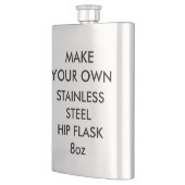 Aangepaste maatkolf voor 8 oz roestvrij staal heupfles (Links)