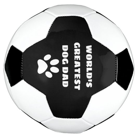 Aangepaste maatstekst van de grootste hond van de  voetbal (Gedraaid)