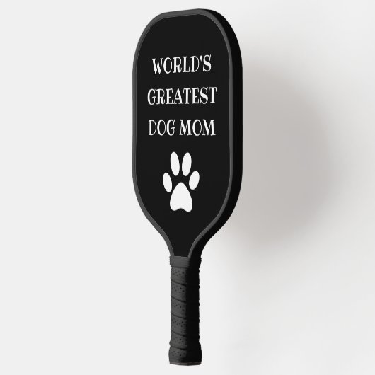 Aangepaste maatstekst voor mam van de grootste hon pickleball paddle (Links)