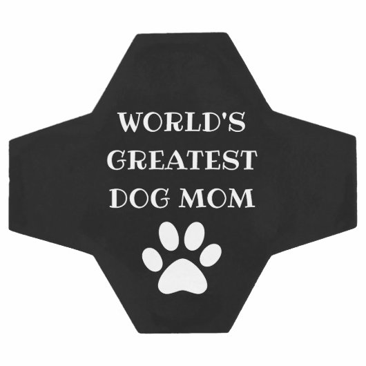 Aangepaste maatstekst voor mam van de grootste hon voetbal (Enkel)