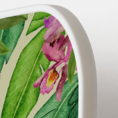 Aangepaste MacAw Orchid Pickleball Paddle (Links Detail)