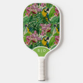 Aangepaste MacAw Orchid Pickleball Paddle (Voorkant)