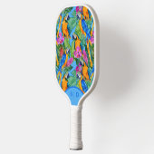 Aangepaste MacAw Orchid Spring Pickleball Paddle (Links)