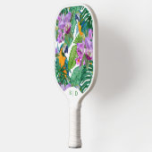 Aangepaste MacAw Orchidee Zomer Pickleball Paddle (Links)