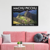 Aangepaste Machu Picchu, Inca Trail Herdenking Canvas Afdruk (Insitu (Woonkamer))