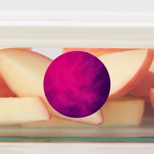 Aangepaste Magenta Gradiënt Labels (Aangebracht)