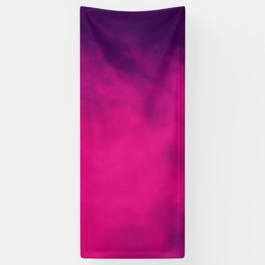 Aangepaste magenta-gradiëntbanner spandoek (Verticaal)