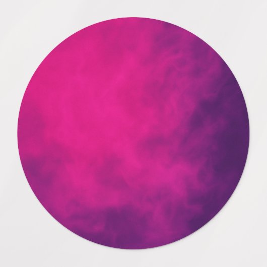 Aangepaste Magenta ronde labels (Design 1)