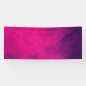Aangepaste magenta verloopbanner spandoek (Horizontaal)