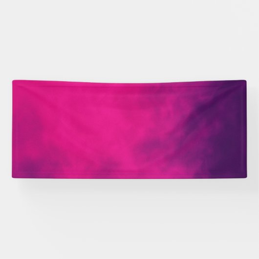 Aangepaste magenta verloopbanner spandoek (Horizontaal)