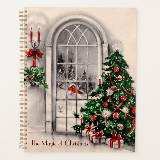 Aangepaste magie van Kerstmis Planner (Voorkant)