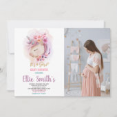 Aangepaste magische Baby-feestuitnodiging Kaart (Voorkant)