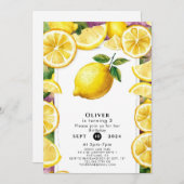 Aangepaste magische citroen verjaardag kaart (Voorkant / Achterkant)