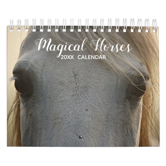Aangepaste magische paarden 20XX Kalender (Hoes)