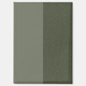 Aangepaste magneet – Moss Green Noise Panel (Voorkant)