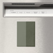 Aangepaste magneet – Moss Green Noise Panel (Insitu (Vaatwasser))