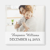 Aangepaste magneet verjaardagsfeestje cadeau foto (Voorkant)