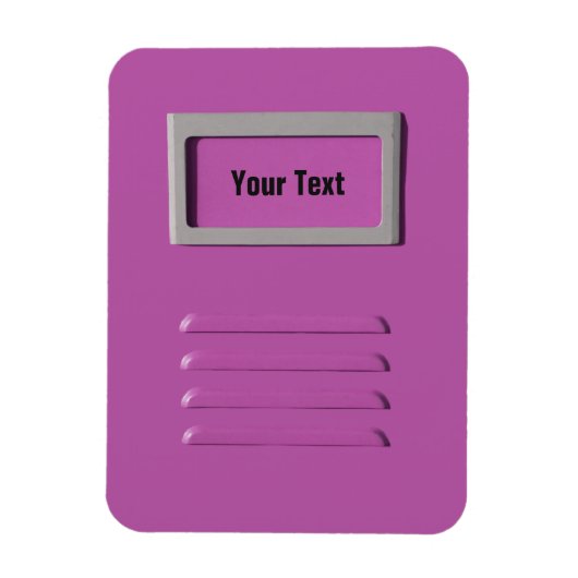 Aangepaste magneet voor archiefkast (Verticaal)