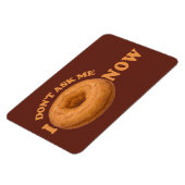 Aangepaste magneet voor donut Humor (Linkerzijde)