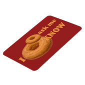Aangepaste magneet voor donut Humor (Linkerzijde)